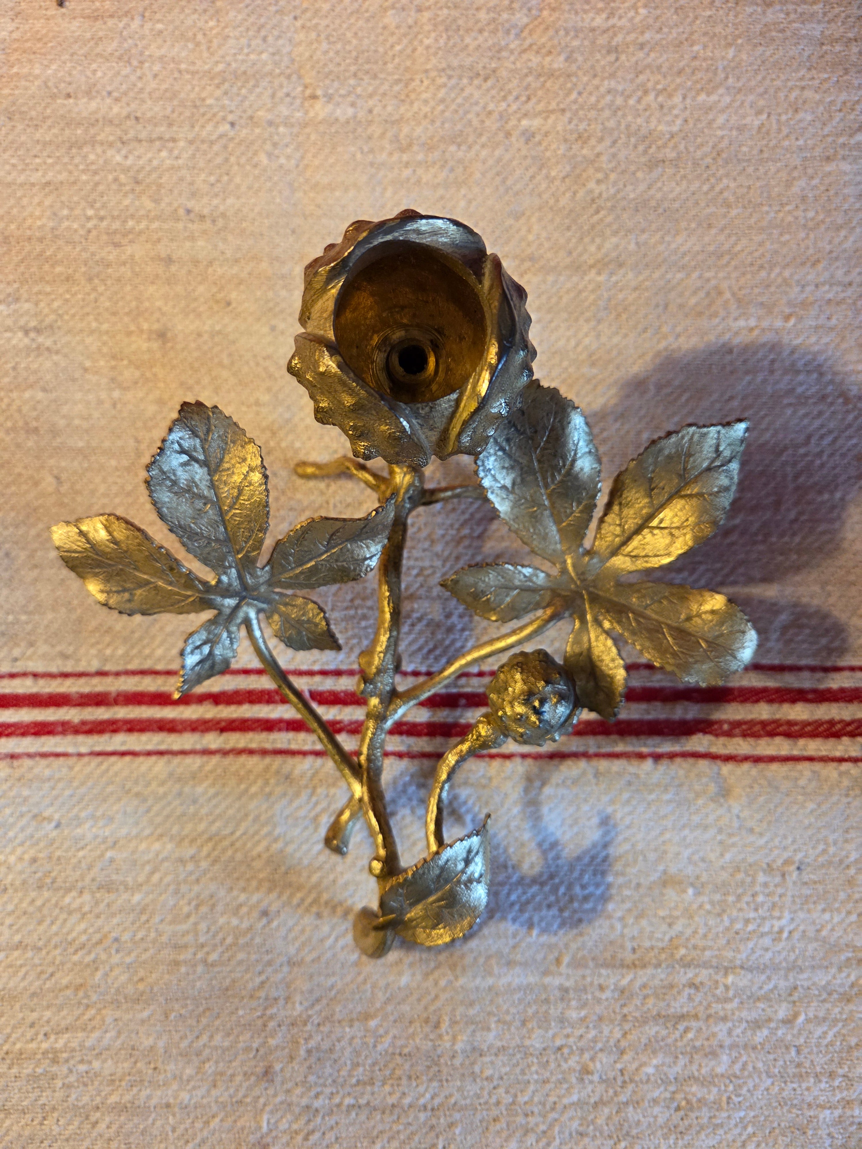 Decorative Conker Candlestick