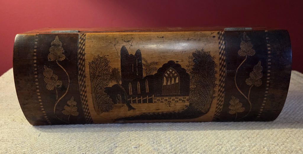 19th Century Killarney Inlaid Glove Box