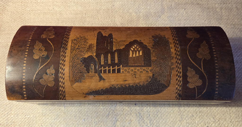 19th Century Killarney Inlaid Glove Box