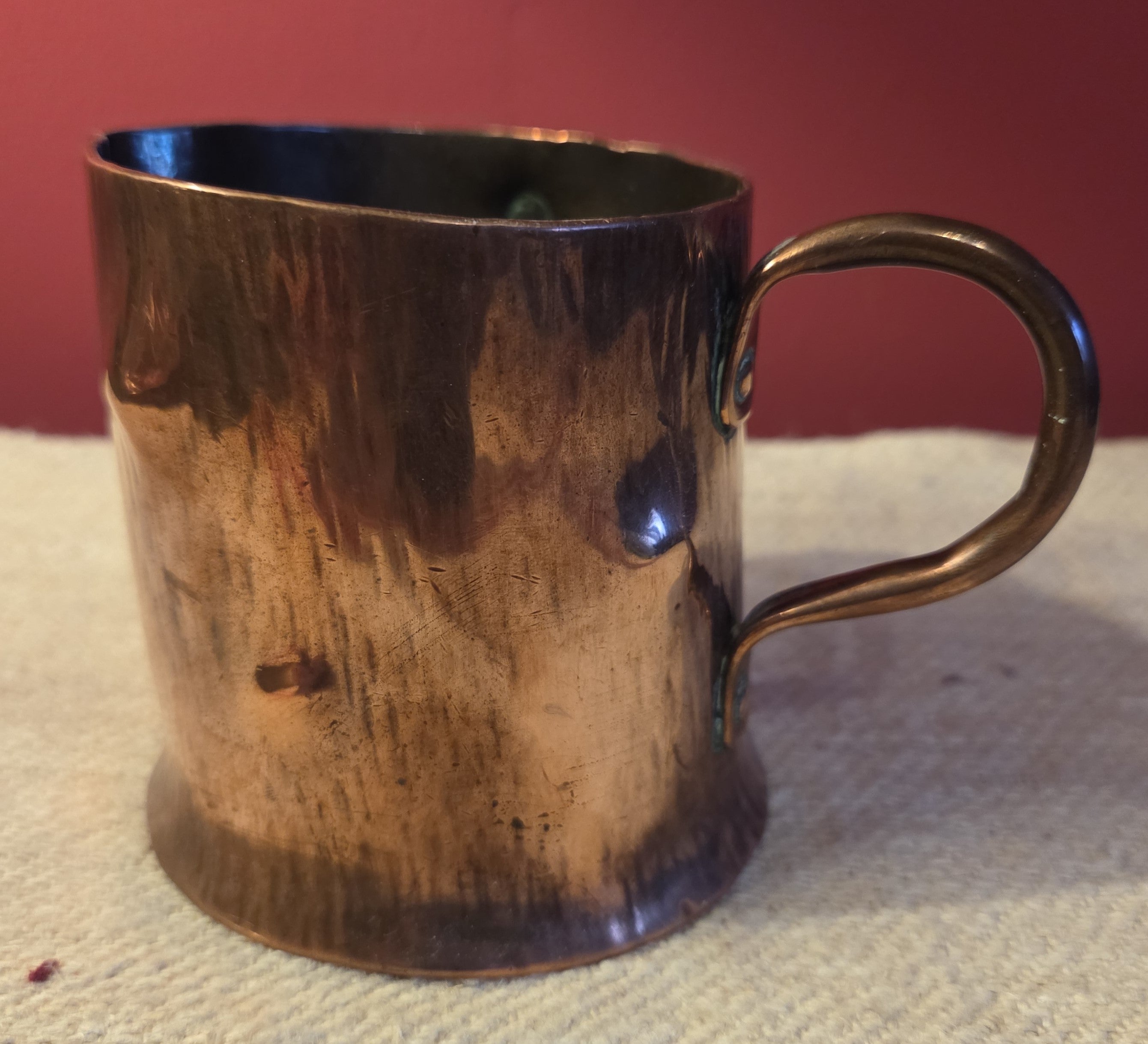 Arts and Crafts Copper Tankard