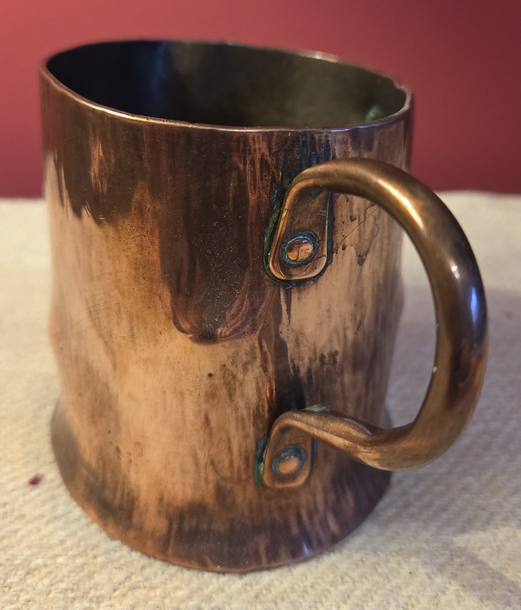 Arts and Crafts Copper Tankard