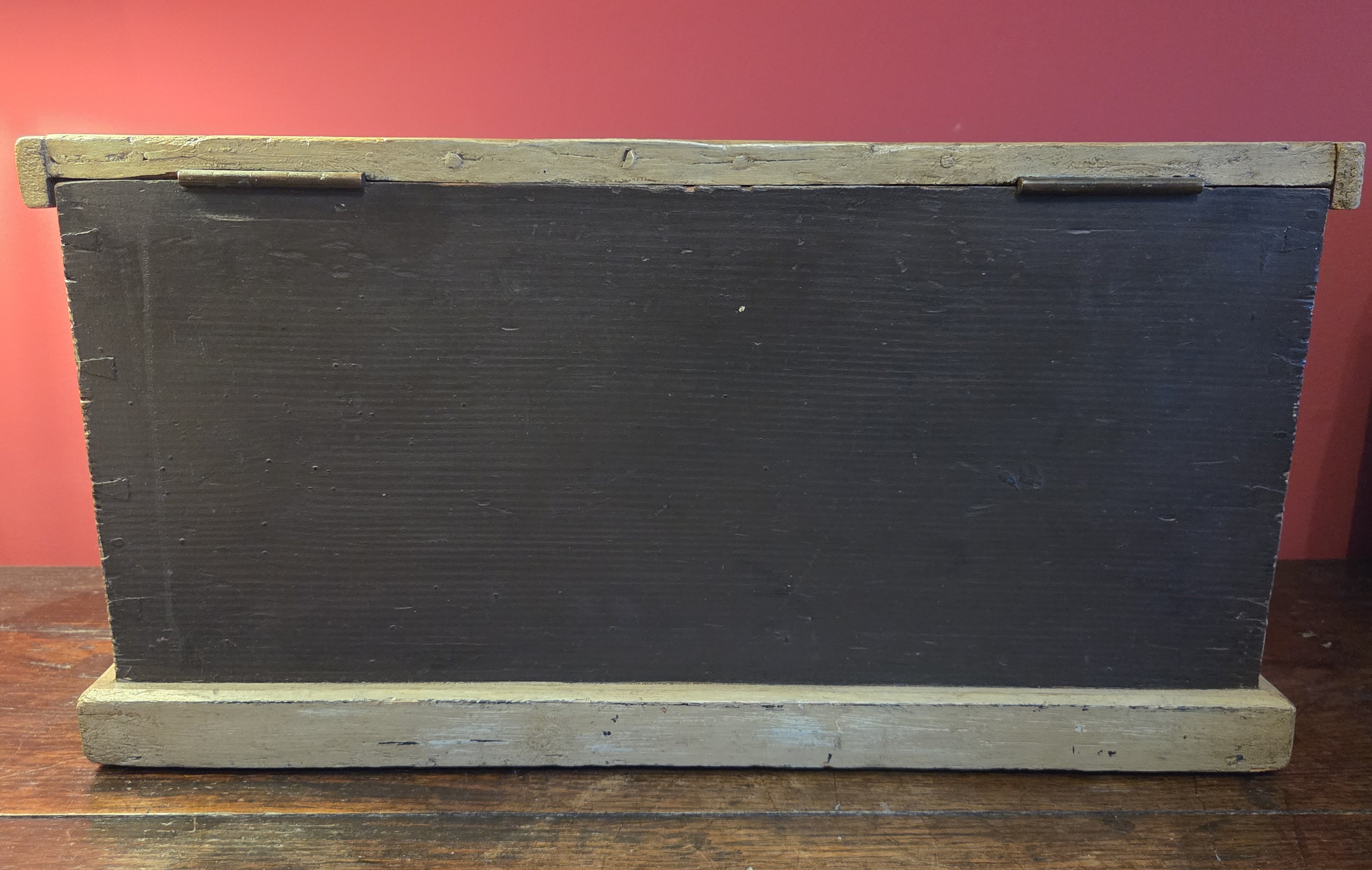 Antique Box with Trompe l’oeil Decoration