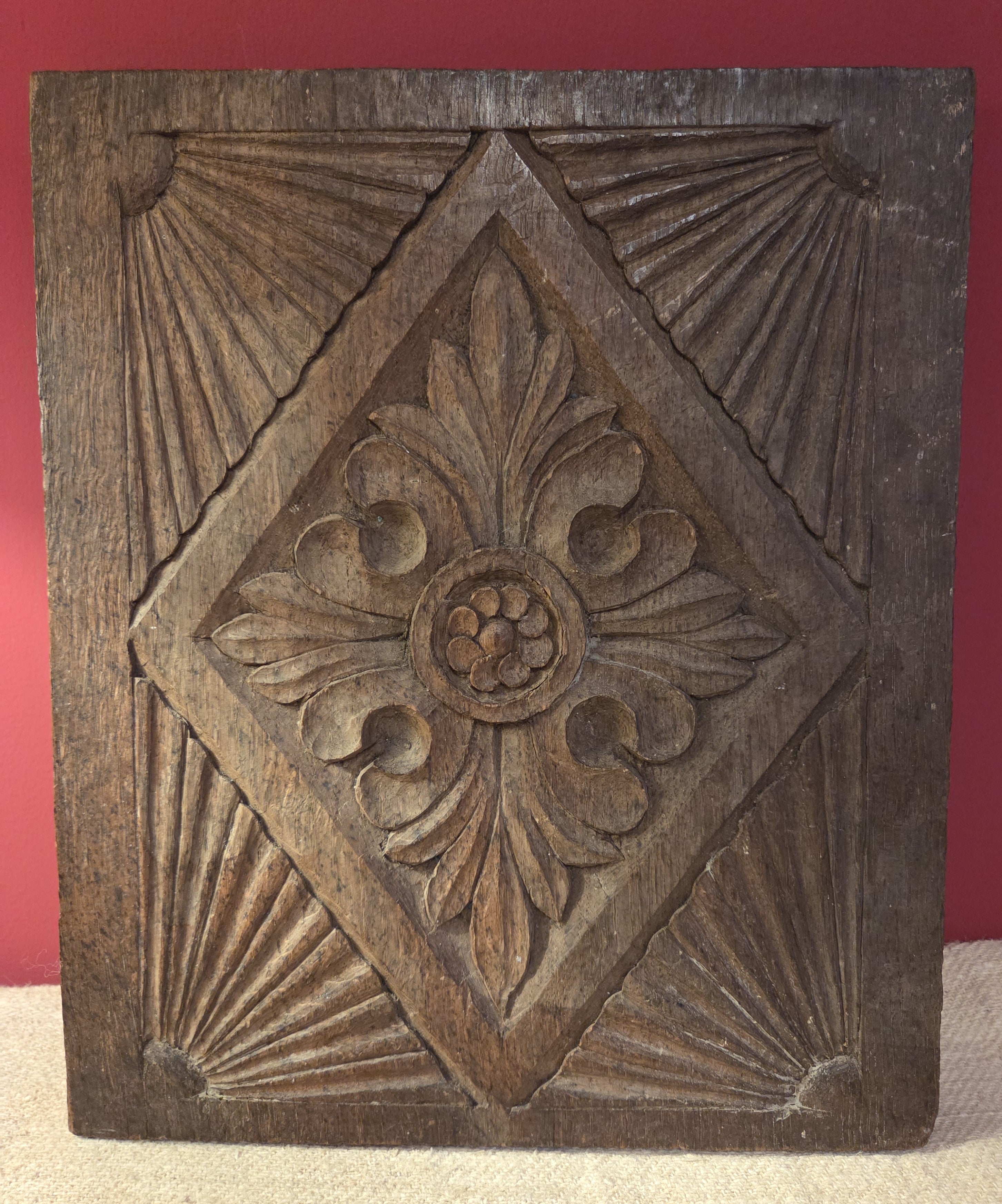 Carved Gothic Panel