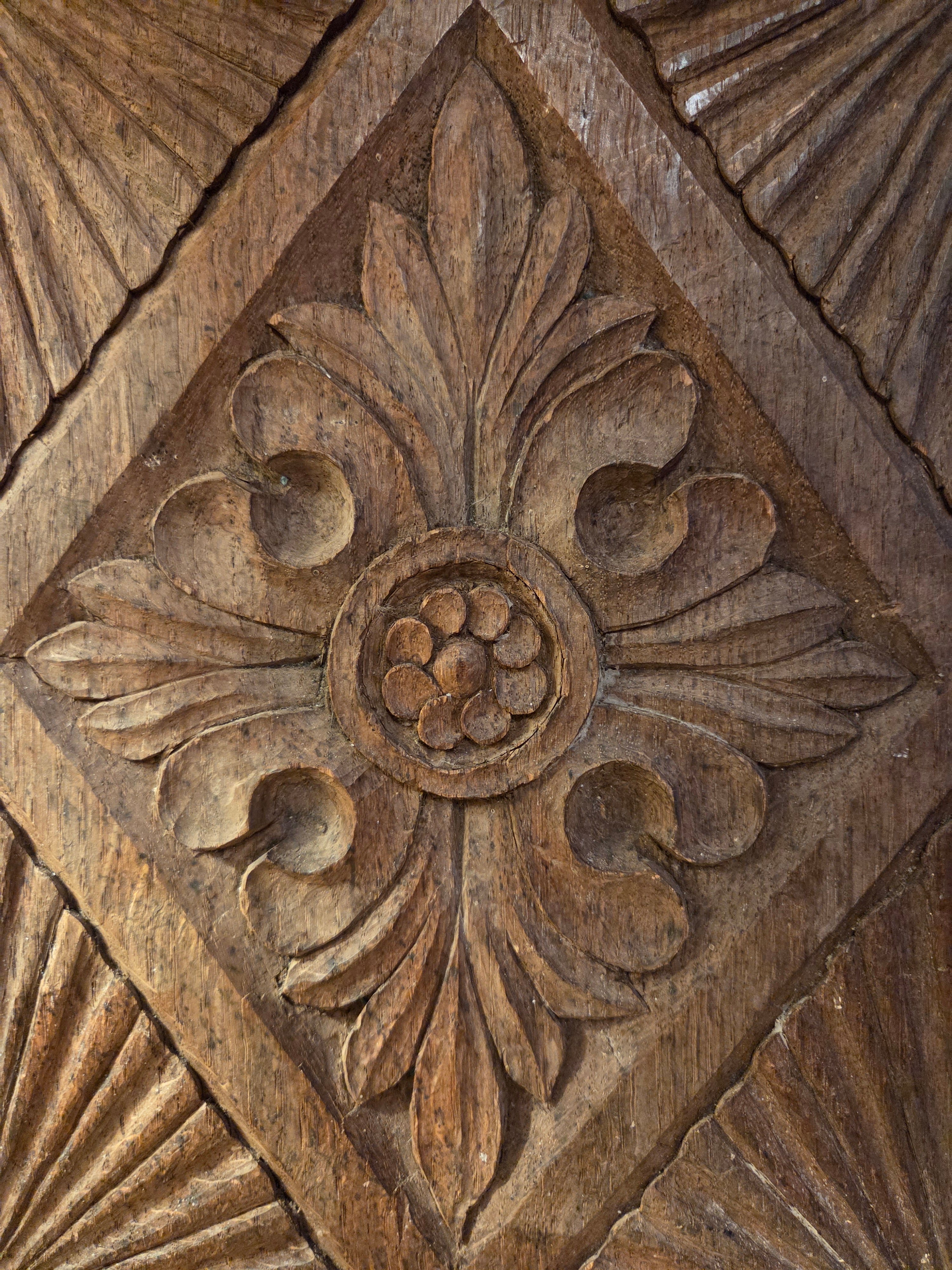 Carved Gothic Panel
