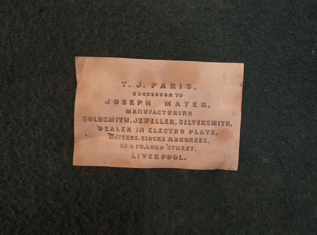 Large Antique Box with Trompe l’oeil Decoration