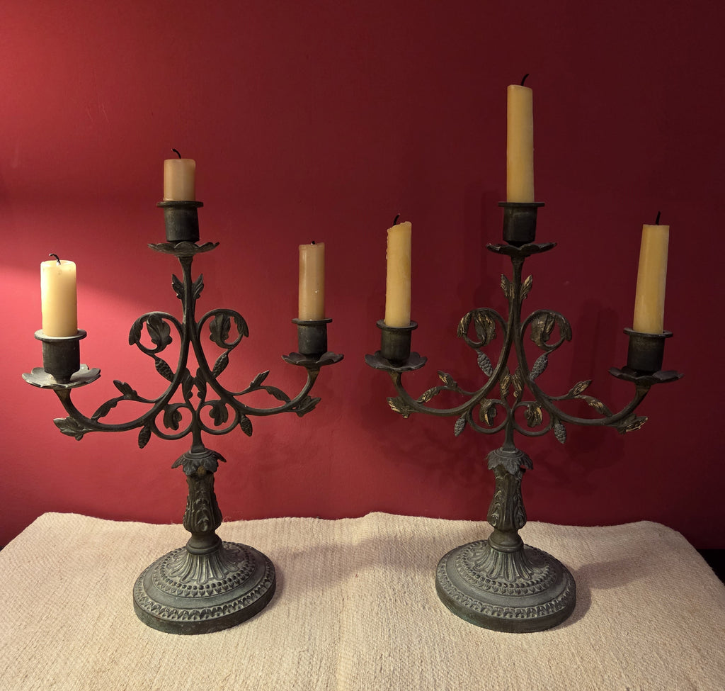 Pair French Candlesticks