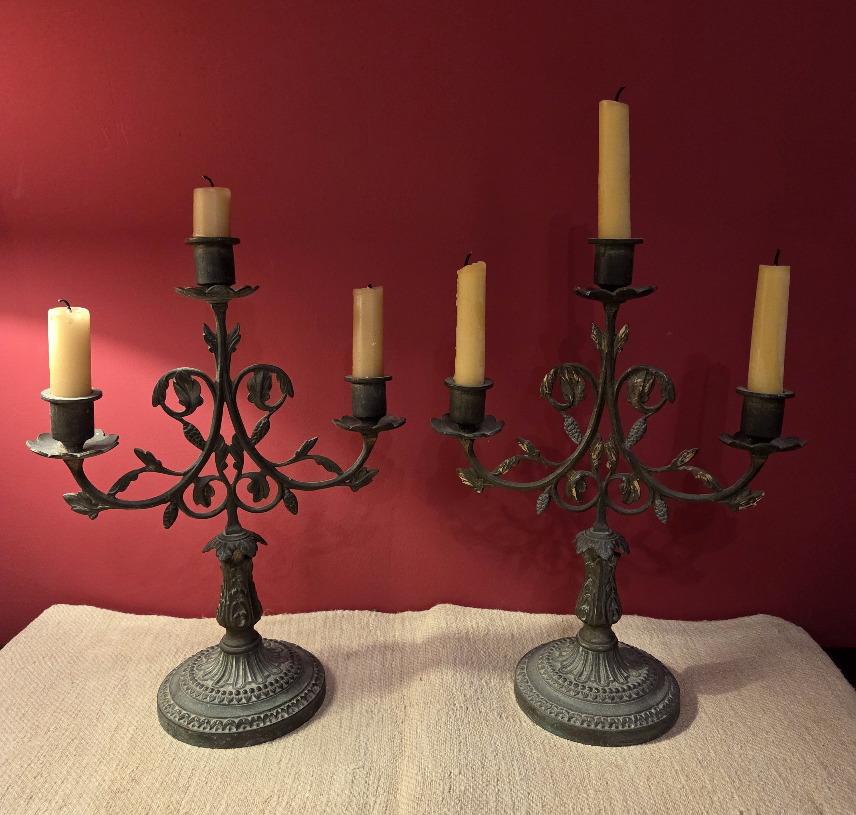 Pair French Candlesticks